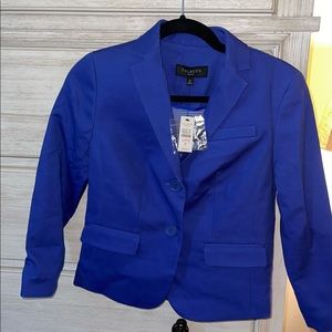 Talbots blazer blue size 2p